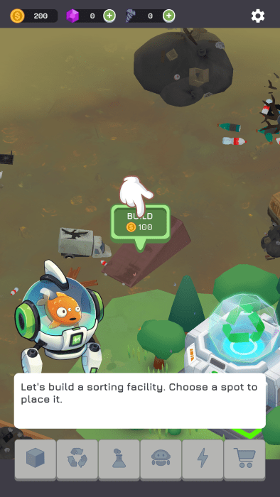 放置清洁星球游戏 放置清洁星球无限货币下载