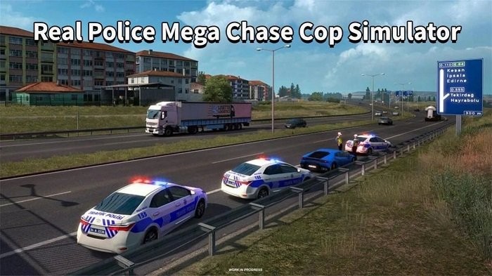 模拟警车追逐战车游戏