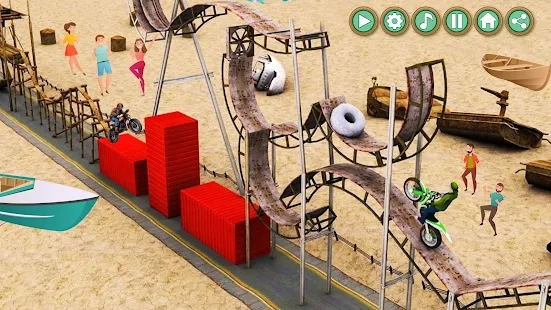 摩托特技演员3d游戏 摩托特技演员3d手机版下载