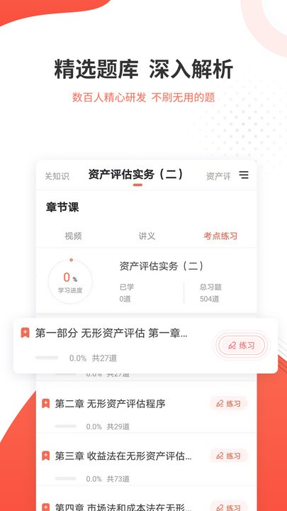 资产评估师准题库app