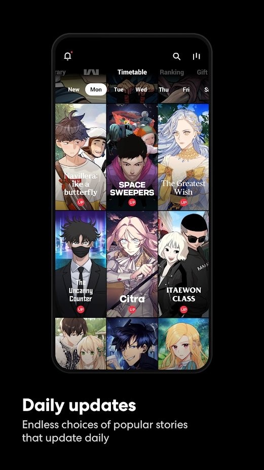 kakao webtoon中文版