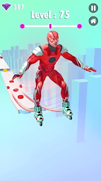 超级英雄滑冰游戏(superhero sky roller)