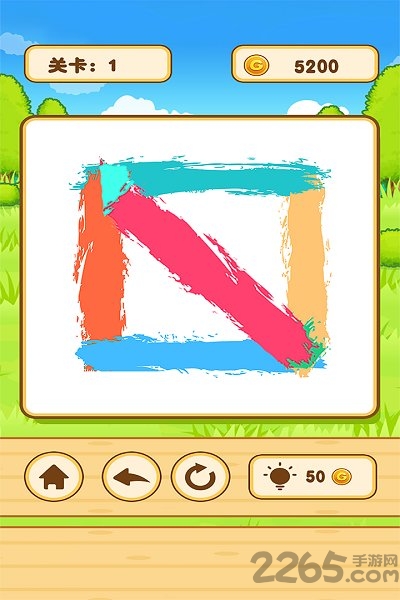 一笔画益智闯关游戏