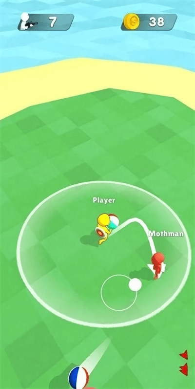 躲避球乱斗场游戏(dodgeball.io)
