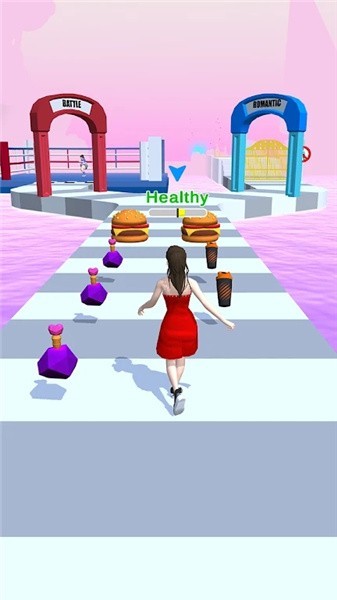 女孩赛跑者3d游戏