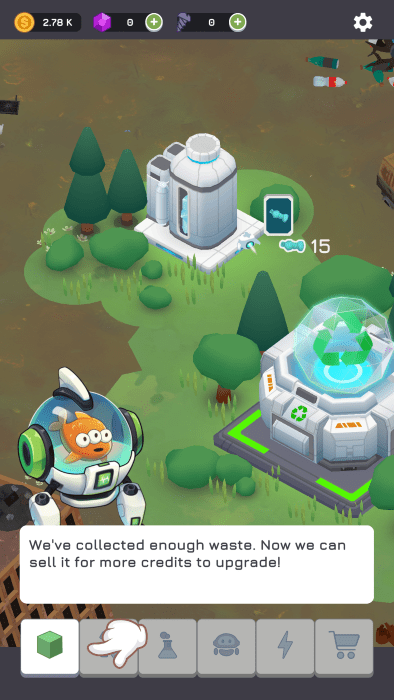 放置清洁星球游戏(Idle Clean Planet)