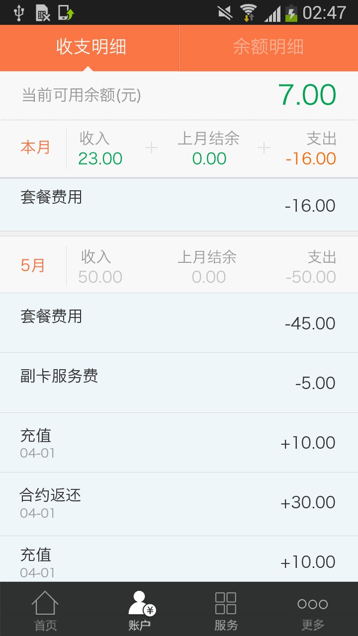 阿里通信手机客户端