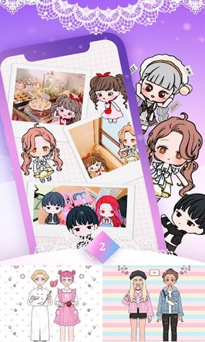 托卡世界娃娃妆手机版