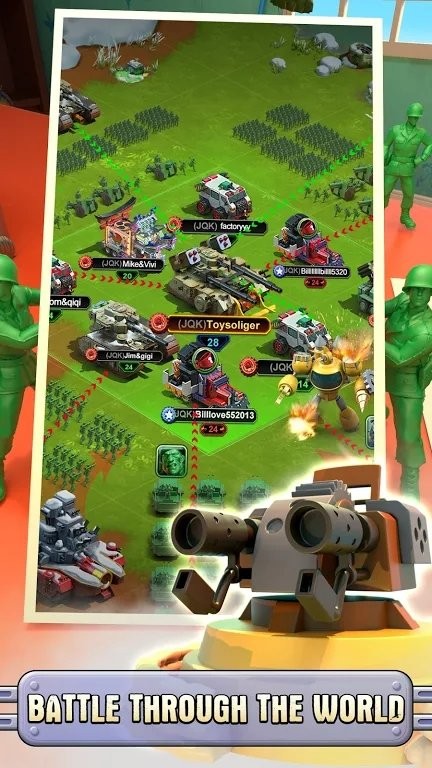 军人防御army men defense