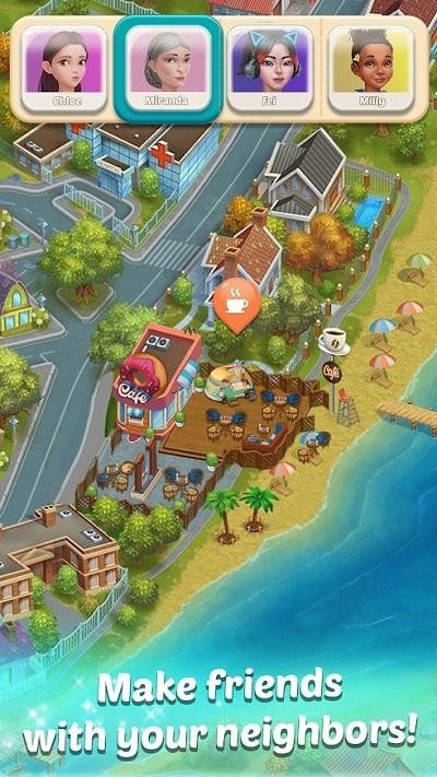 家庭镇匹配3改造手机版(family town)