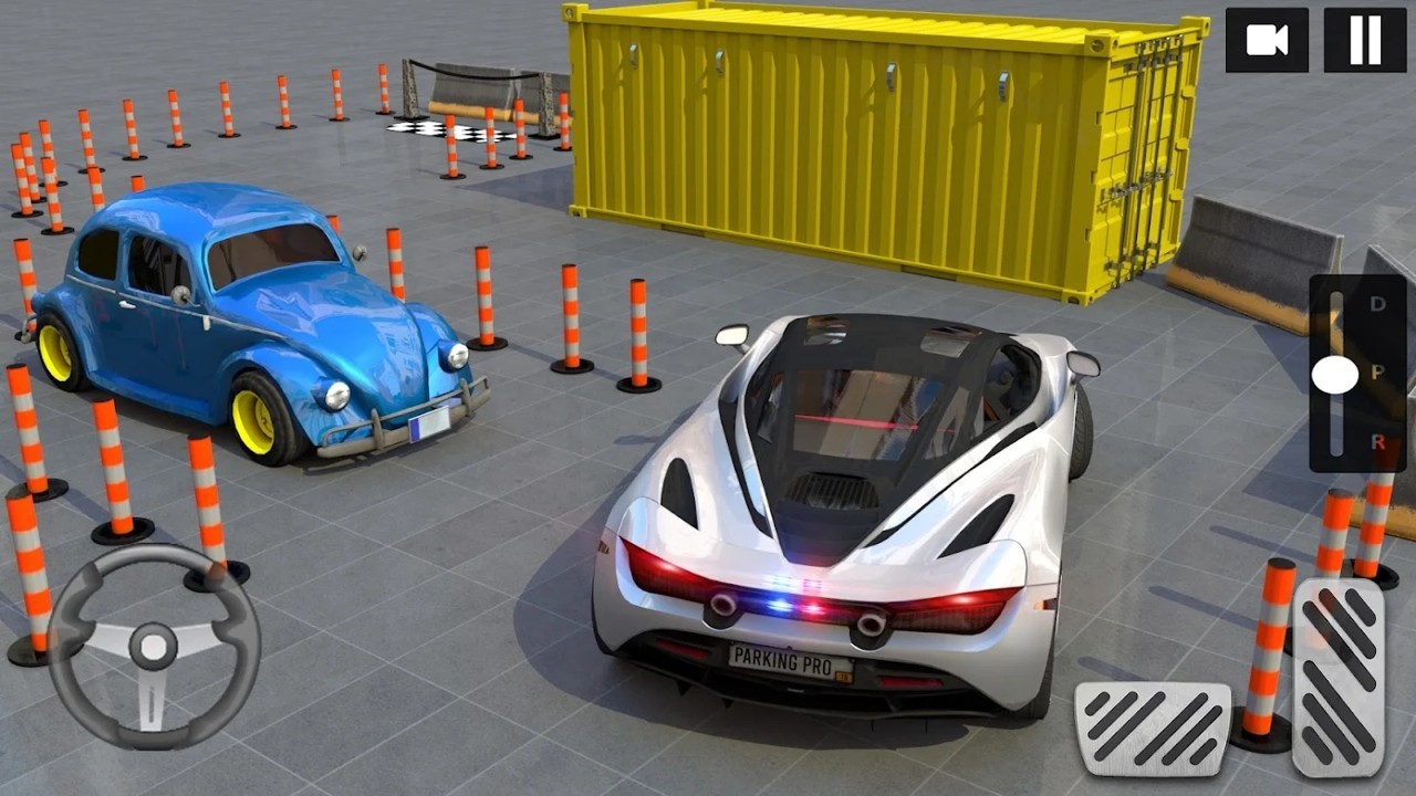 现代警车停车游戏(police car parking)