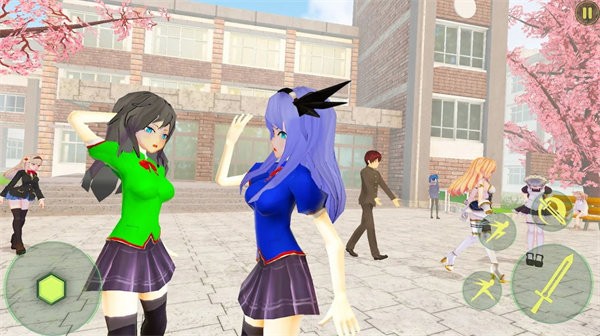 动漫高中女生斗士最新版 动漫高中女生斗士游戏下载