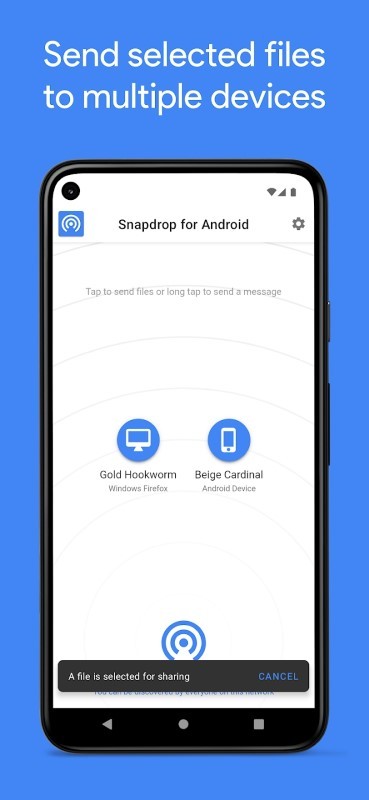 snapdrop传输文件app