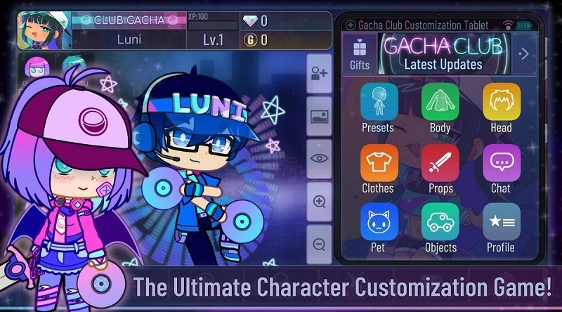 加查故障游戏(gacha unlocked)