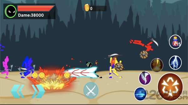 火柴人格斗传奇游戏