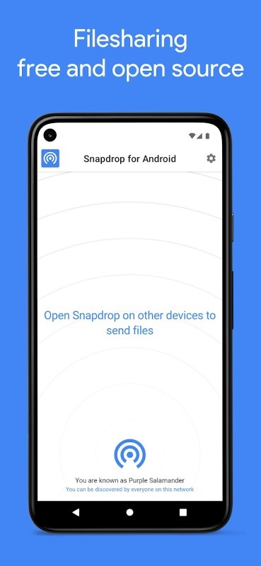 snapdrop传输文件app