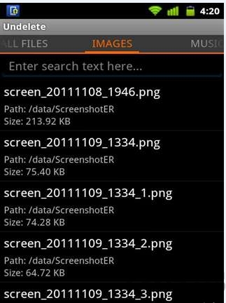 手机恢复删除软件
