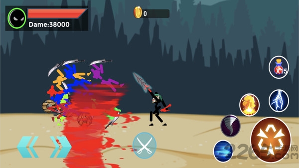 火柴人格斗传奇游戏