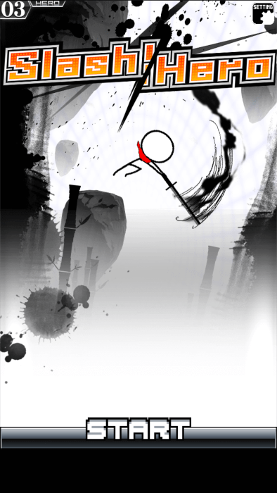 火柴人忍者斩击英雄游戏