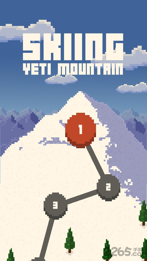雪人山滑雪单机游戏