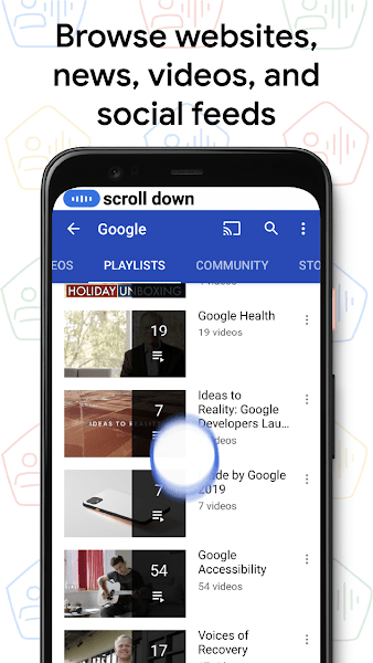 Voice Access app