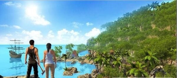 夫妻荒岛生存汉化版下载