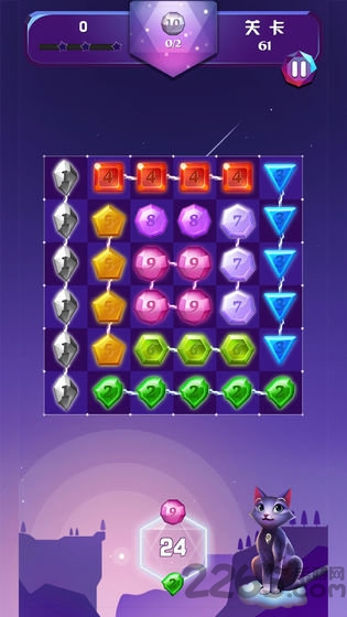 猫咪宝石消消乐游戏