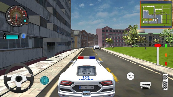 豪华警车模拟器游戏