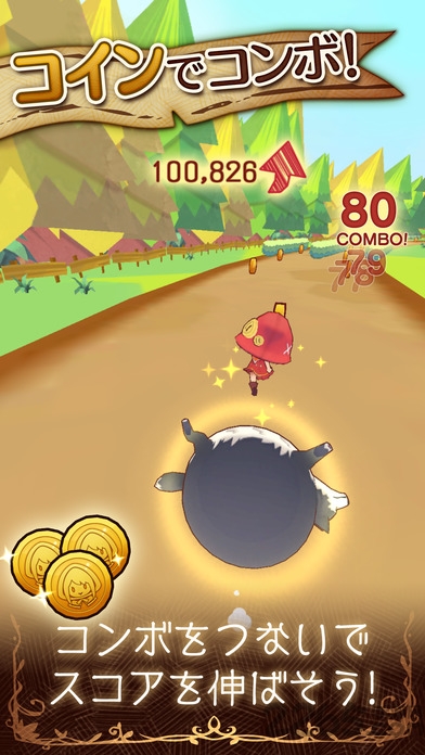 圆滚滚狼与小红帽汉化破解版