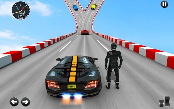 疯狂坡道赛车特技游戏(crazy ramp car stunts)