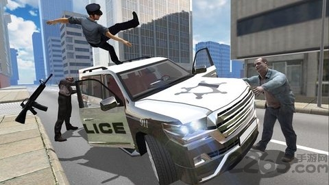 警察与僵尸游戏