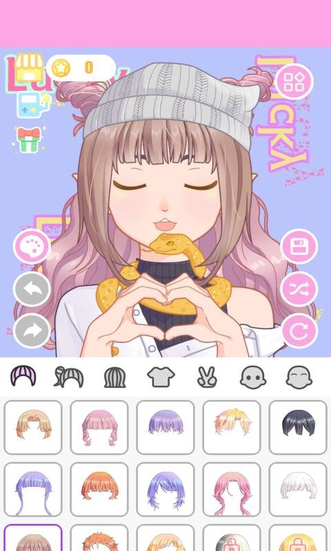 可爱的动漫女孩换装最新版 可爱的动漫女孩换装游戏下载