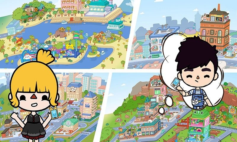 小镇创造托卡世界游戏