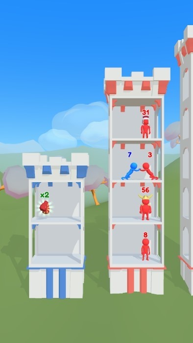 橡胶人推塔游戏(push tower)
