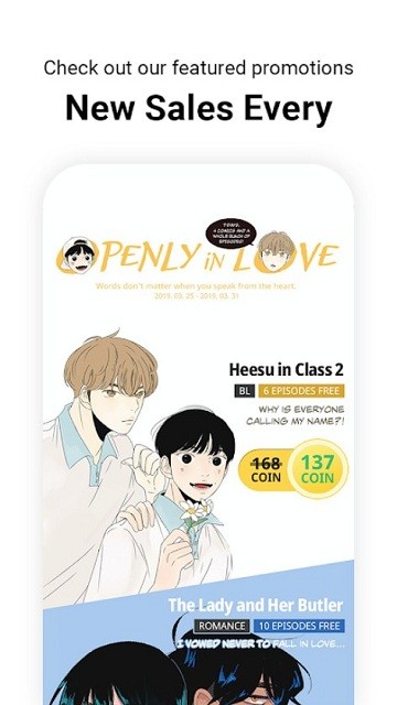 Lezhin Comics app