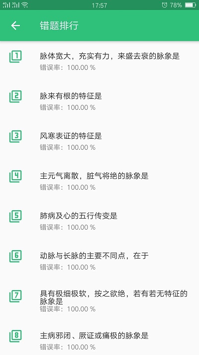 全科医学中医类中级考试题库