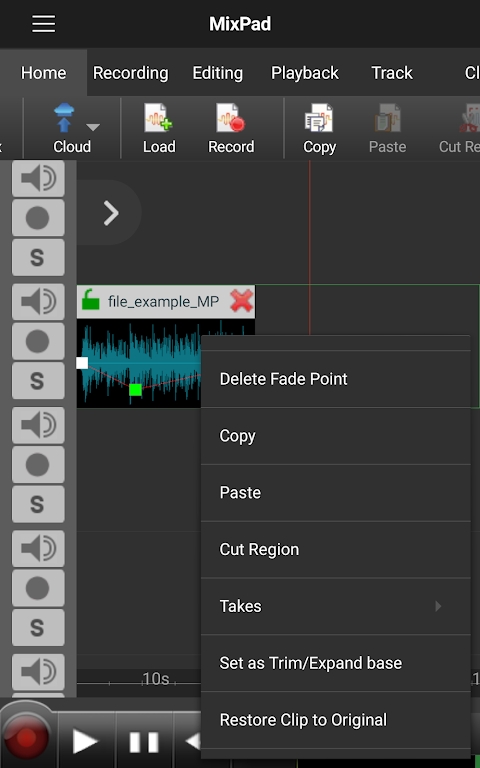 mixpad多音轨录音