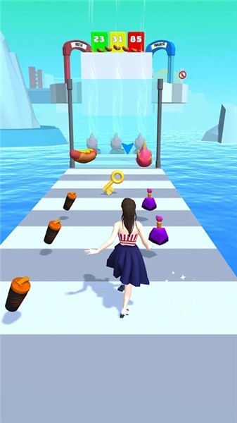 女孩赛跑者3d游戏