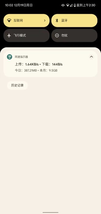 网速指示器中文版