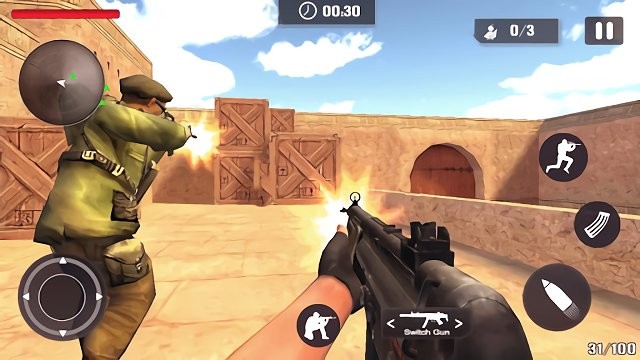 反恐枪炮游戏(counter terrorism shoot)
