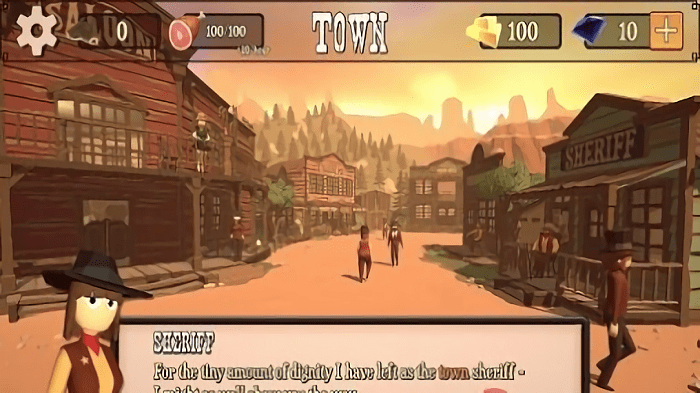 狂野西部竞技场游戏(wild west arena)
