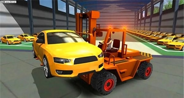 警车升降机错误停车游戏