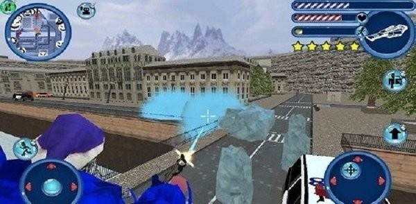 冬季机器人英雄3d游戏