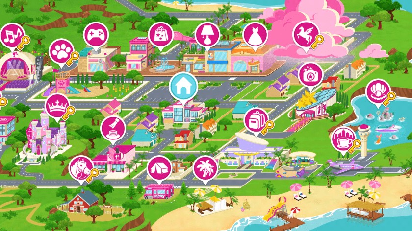 芭比梦幻屋全部解锁版2025