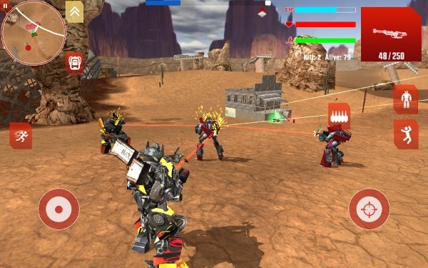 机甲战斗模拟器小游戏(royal robots battleground)
