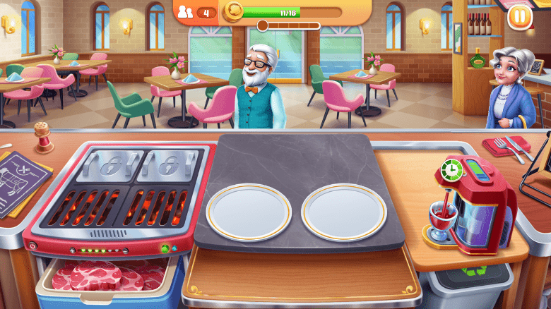 风味美食街破解版无限钻石金币