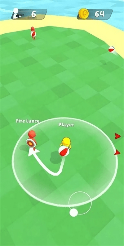 躲避球乱斗场游戏(dodgeball.io)