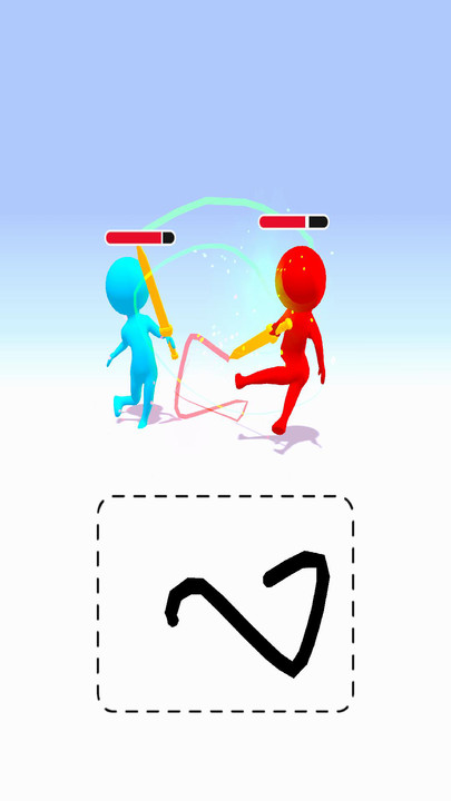 画线决斗小游戏