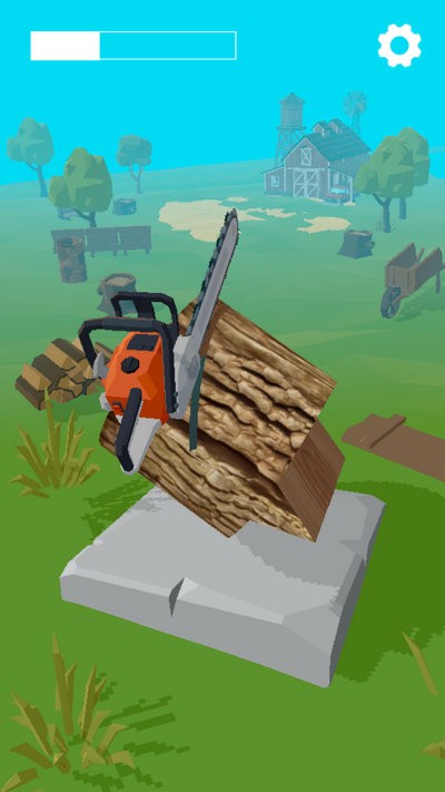 电锯雕刻模拟器小游戏(chainsawcut)