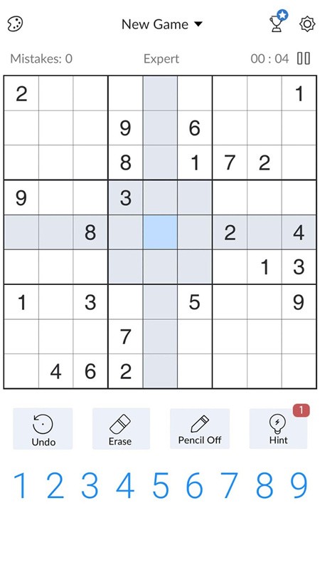 每日趣味数独游戏